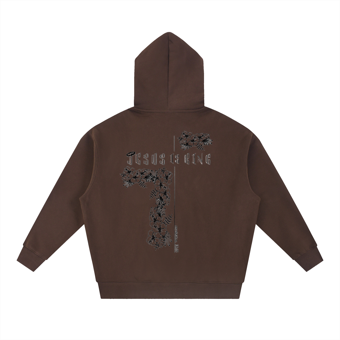 Essential Oversized Boxy Fit Fleece Hoodie
