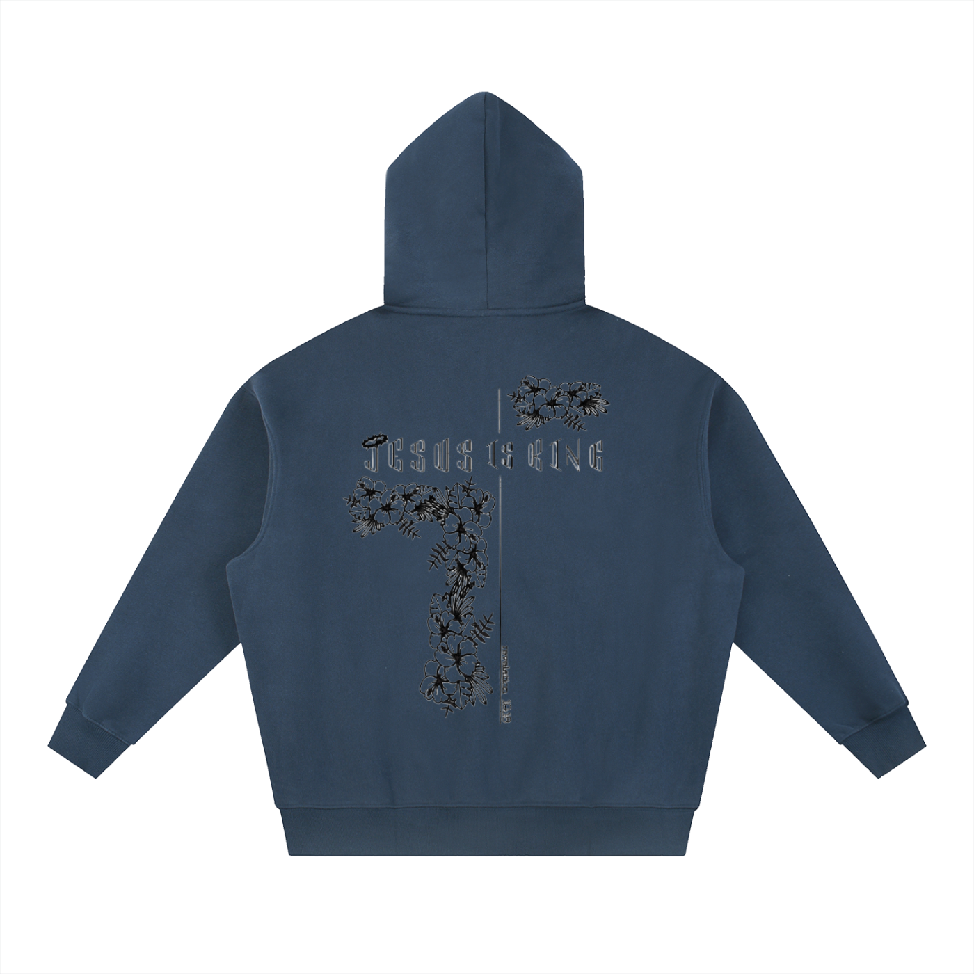 Essential Oversized Boxy Fit Fleece Hoodie