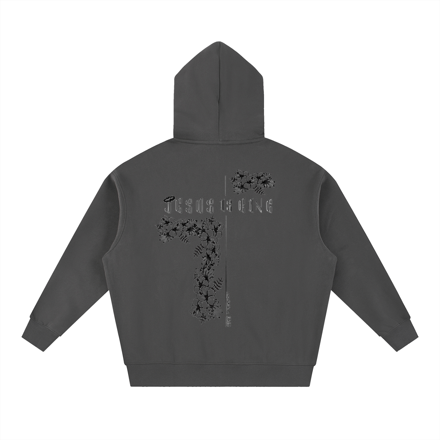 Essential Oversized Boxy Fit Fleece Hoodie