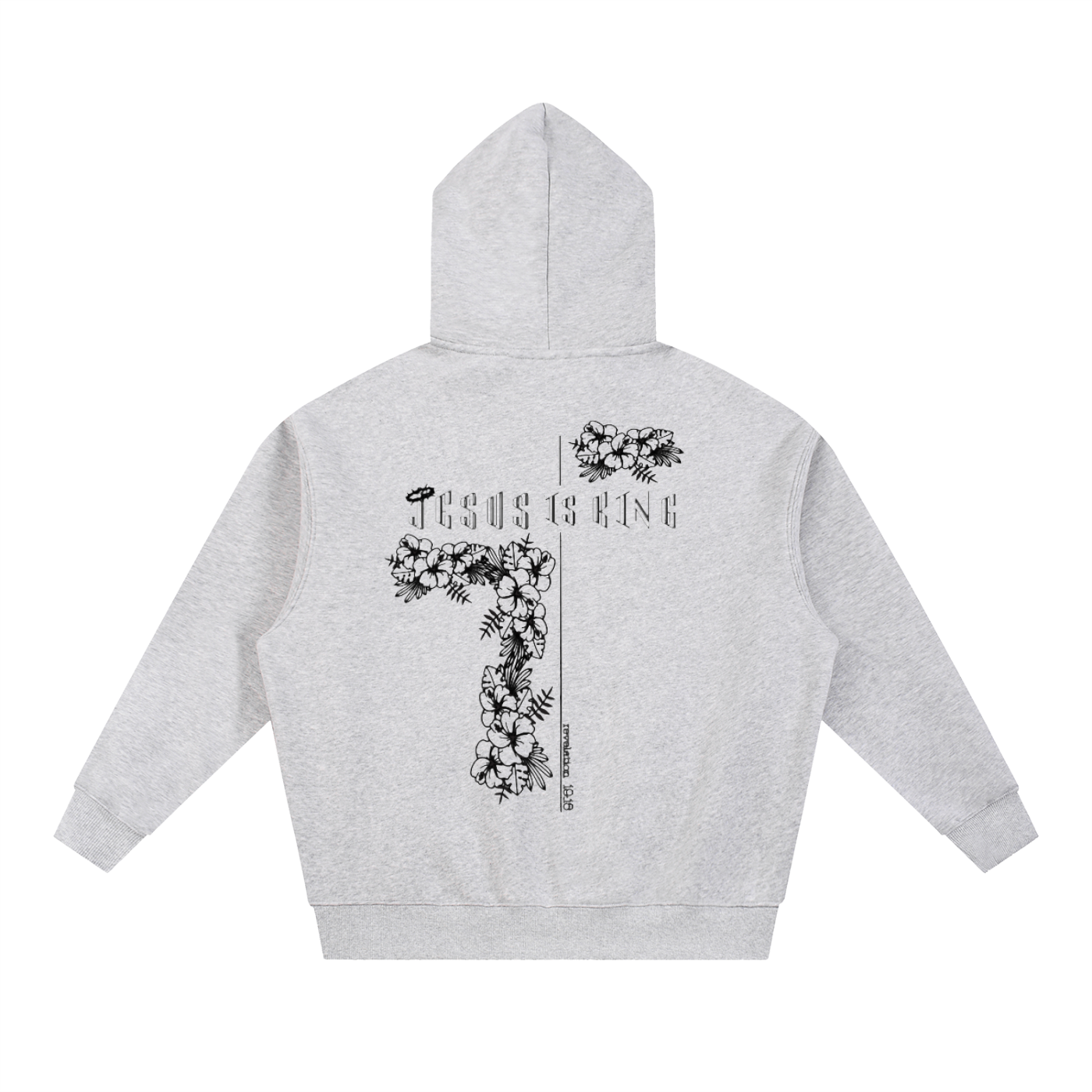 Essential Oversized Boxy Fit Fleece Hoodie